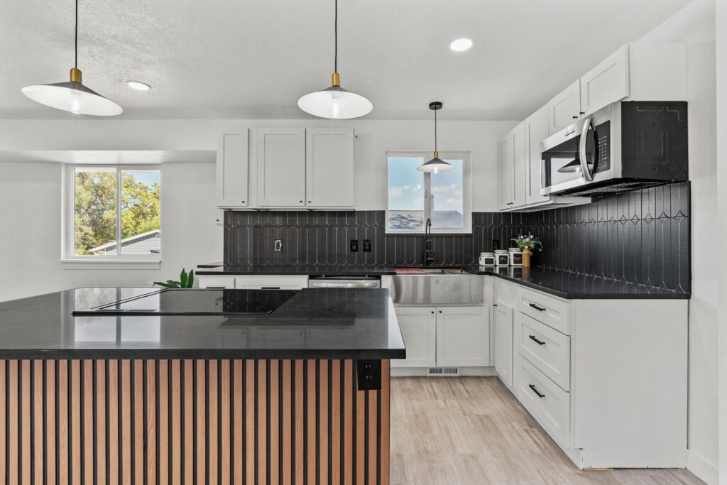 Remodeled house kitchen